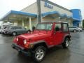 Flame Red 2001 Jeep Wrangler Gallery