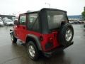 Flame Red - Wrangler SE 4x4 Photo No. 2