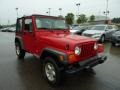 Flame Red - Wrangler SE 4x4 Photo No. 5