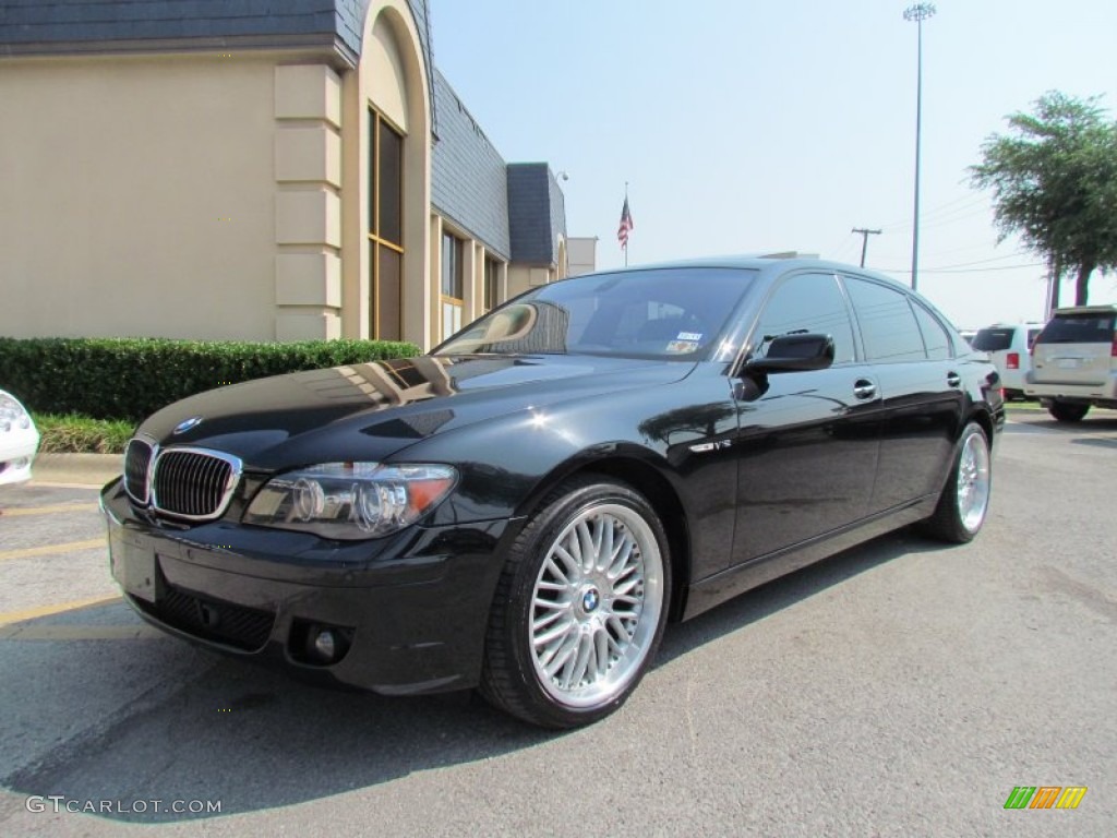 Jet Black 2008 BMW 7 Series 760Li Sedan Exterior Photo #50242333