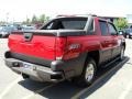 2003 Victory Red Chevrolet Avalanche 1500 Z71 4x4  photo #2