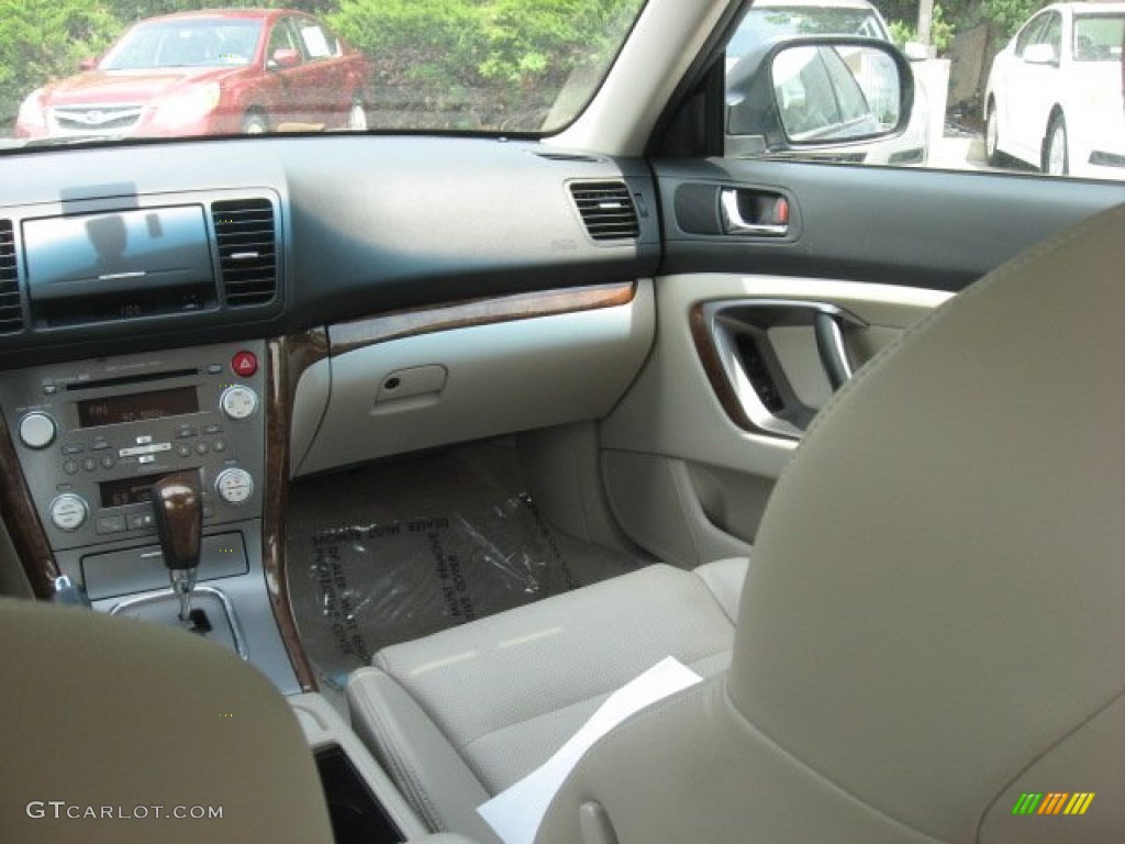 2008 Legacy 2.5 GT Limited Sedan - Newport Blue Pearl / Warm Ivory photo #43