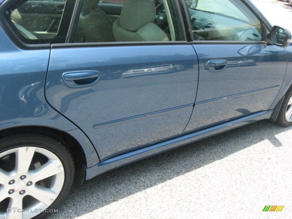 2008 Legacy 2.5 GT Limited Sedan - Newport Blue Pearl / Warm Ivory photo #53