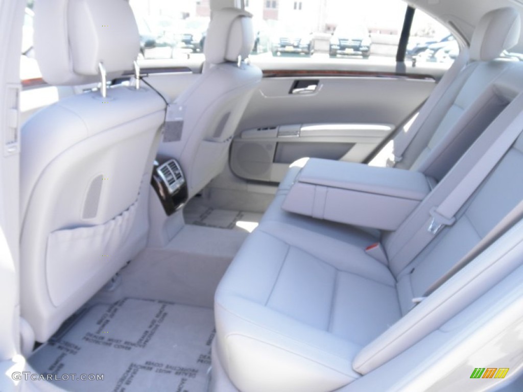 Grey/Dark Grey Interior 2011 Mercedes-Benz S 400 Hybrid Sedan Photo #50243467