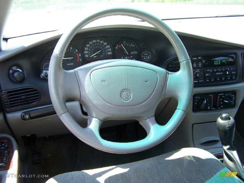 2003 Buick Regal LS Medium Gray Steering Wheel Photo #50243959