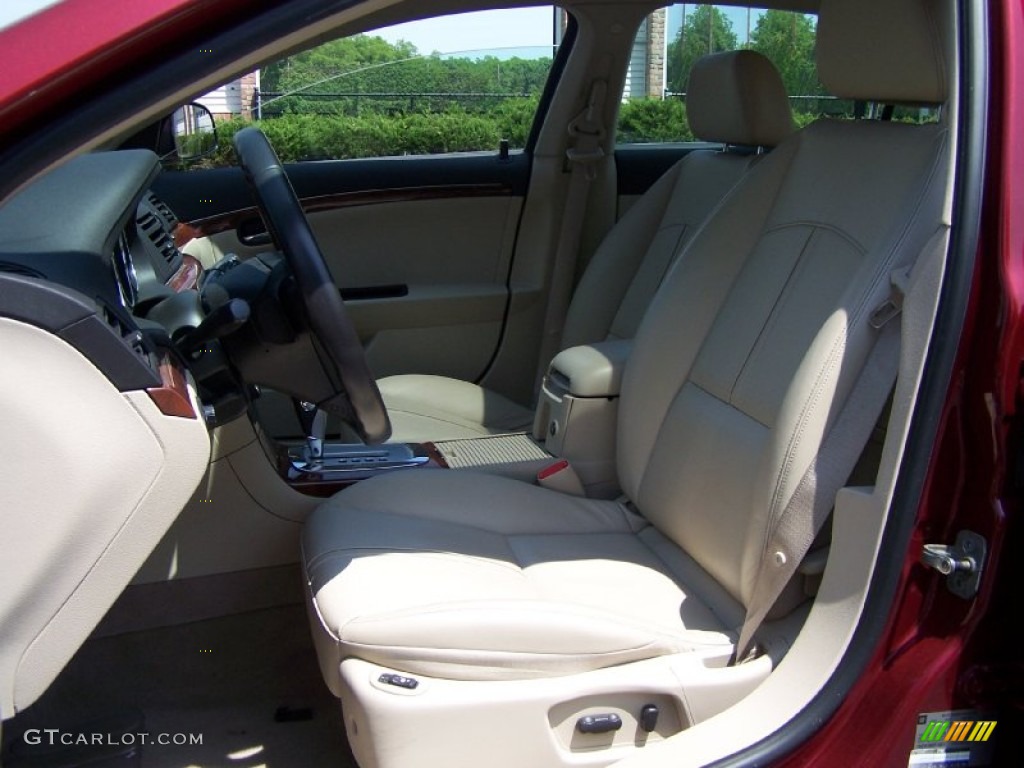 2009 Aura XR - Red Jewel Tintcoat / Tan photo #9
