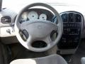 2002 Dodge Grand Caravan Sandstone Interior Steering Wheel Photo