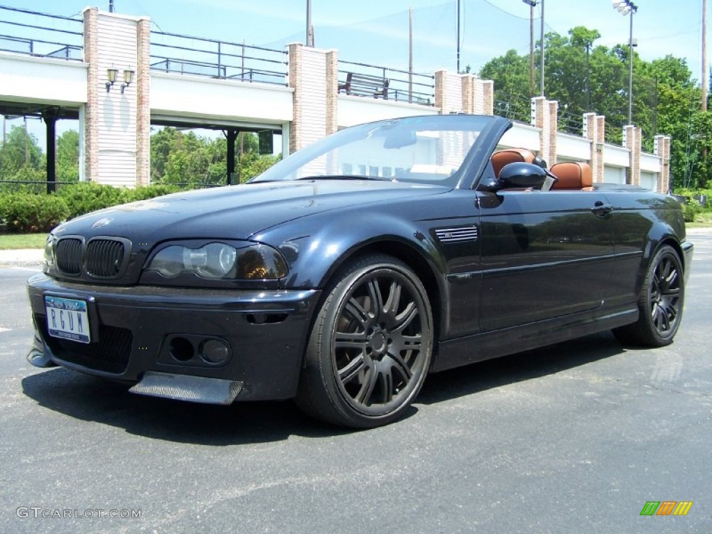 Carbon Black Metallic 2004 BMW M3 Convertible Exterior Photo #50245147