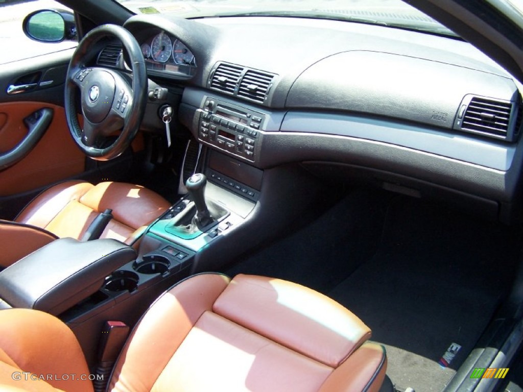 2004 BMW M3 Convertible Cinnamon Dashboard Photo #50245204