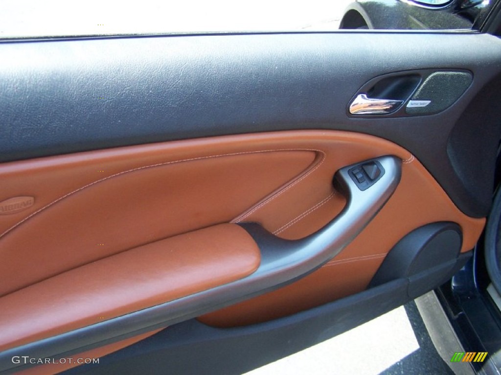 2004 BMW M3 Convertible Cinnamon Door Panel Photo #50245216