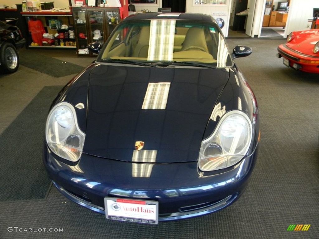 1999 911 Carrera Coupe - Ocean Blue Metallic / Savanna Beige photo #5