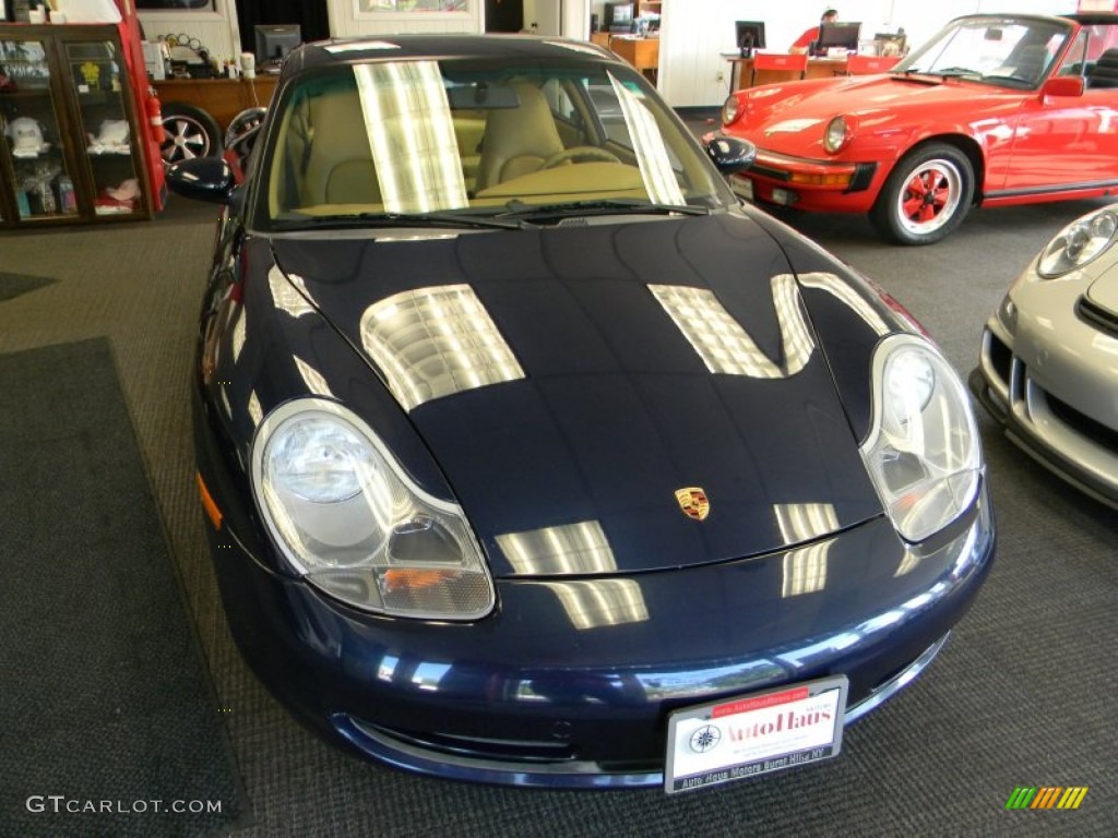 1999 911 Carrera Coupe - Ocean Blue Metallic / Savanna Beige photo #7