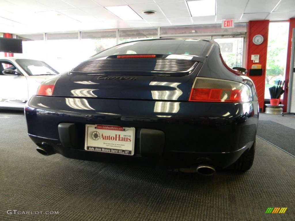 1999 911 Carrera Coupe - Ocean Blue Metallic / Savanna Beige photo #17