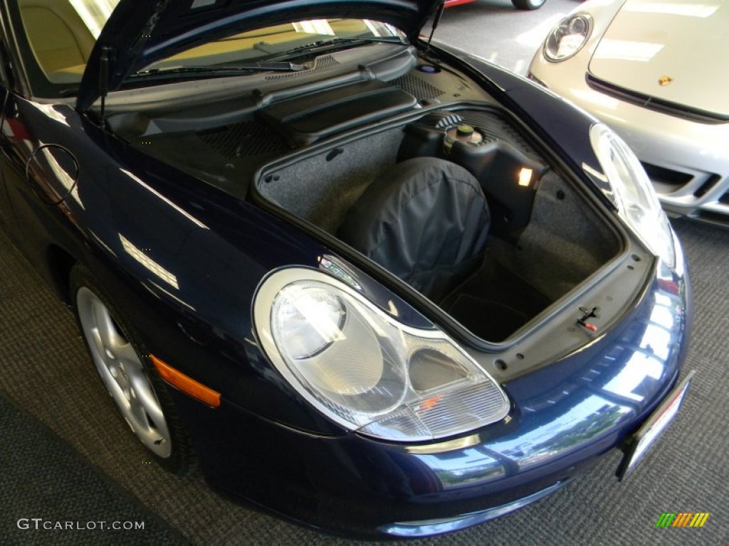 1999 911 Carrera Coupe - Ocean Blue Metallic / Savanna Beige photo #38