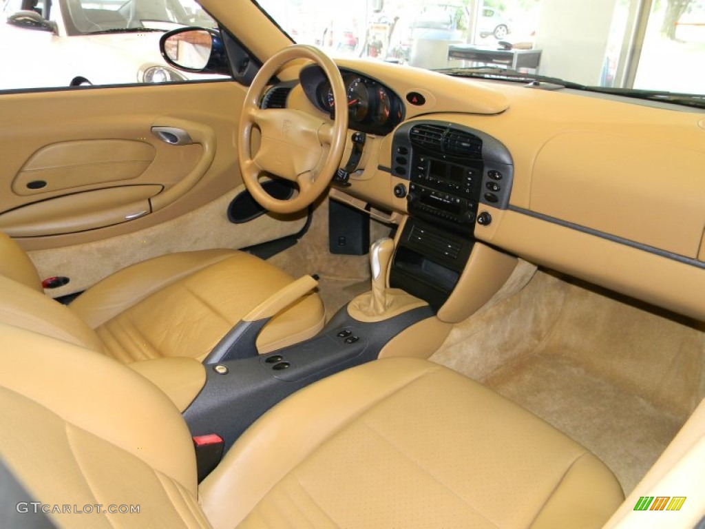 Savanna Beige Interior 1999 Porsche 911 Carrera Coupe Photo #50245675