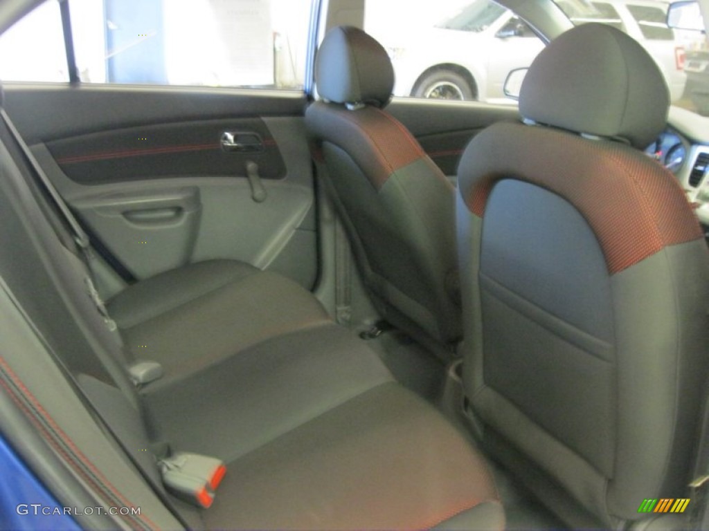 2008 Rio LX Sedan - Sapphire Blue / Gray photo #19