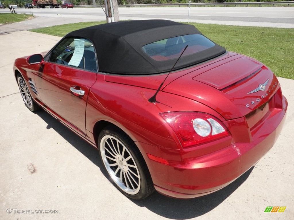 Chrysler blaze red crystal pearl