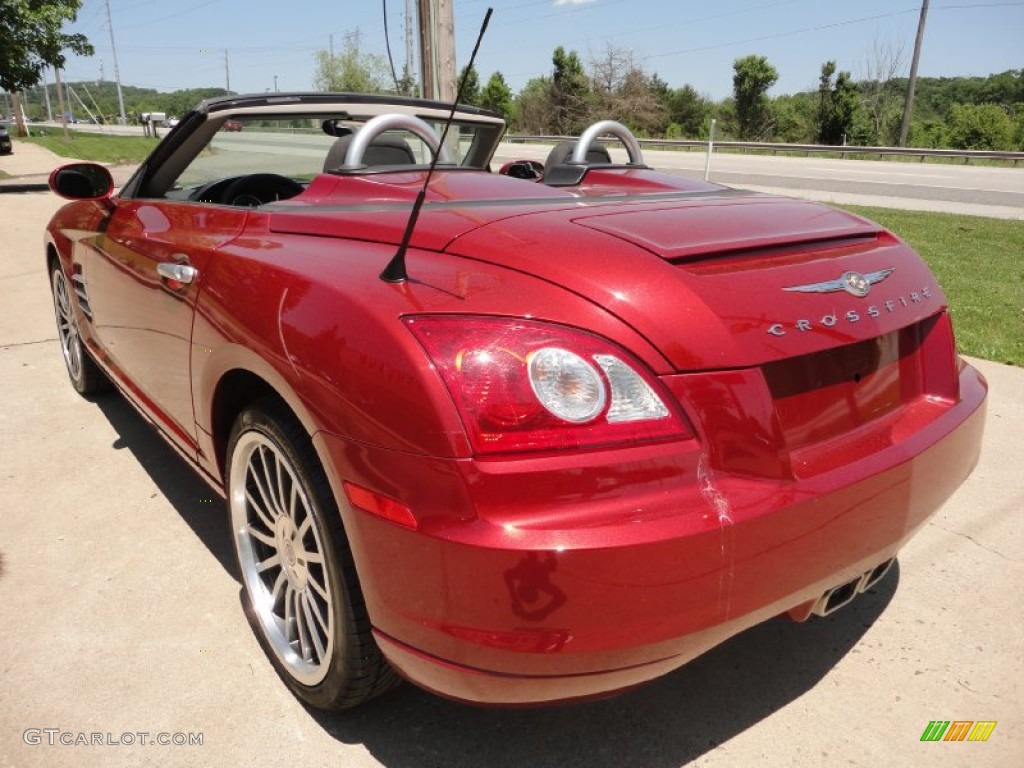 Blaze Red Crystal Pearl 2006 Chrysler Crossfire SE Roadster Exterior Photo #50247607