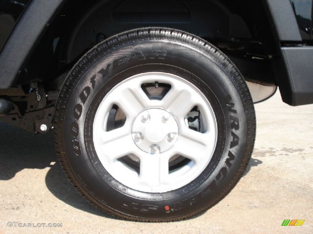 2011 Wrangler Sport 4x4 - Black / Black photo #15