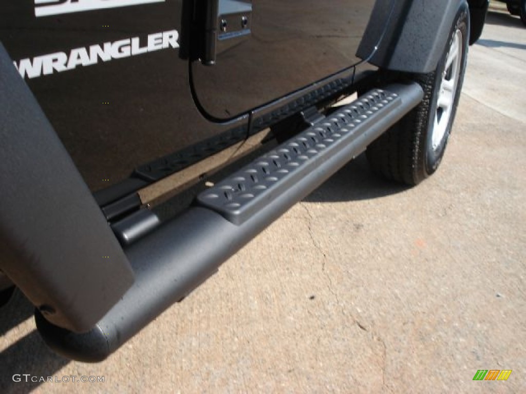 2011 Wrangler Sport 4x4 - Black / Black photo #17
