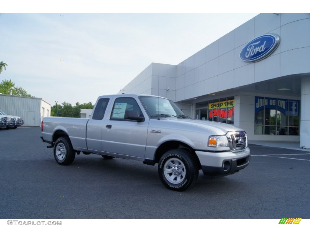Silver Metallic 2011 Ford Ranger XLT SuperCab Exterior Photo #50248919