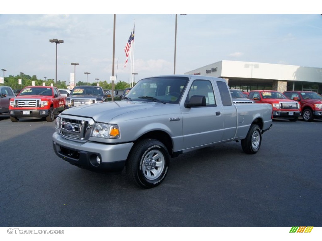 Silver Metallic 2011 Ford Ranger XLT SuperCab Exterior Photo #50248967