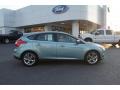 2012 Frosted Glass Metallic Ford Focus SEL 5-Door  photo #2
