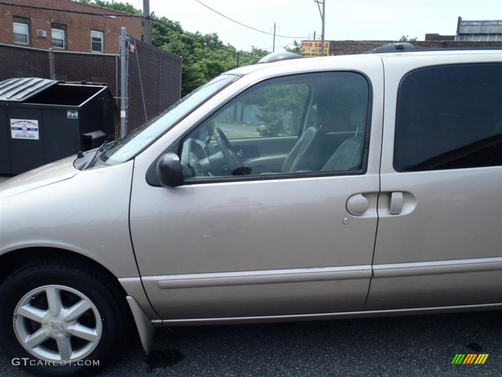 2001 Quest GLE - Natural Beige Metallic / Mocha photo #17