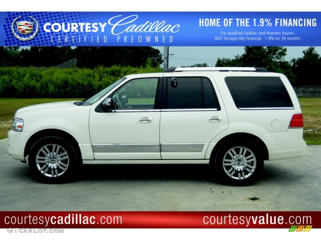 White Chocolate Tri-Coat Lincoln Navigator