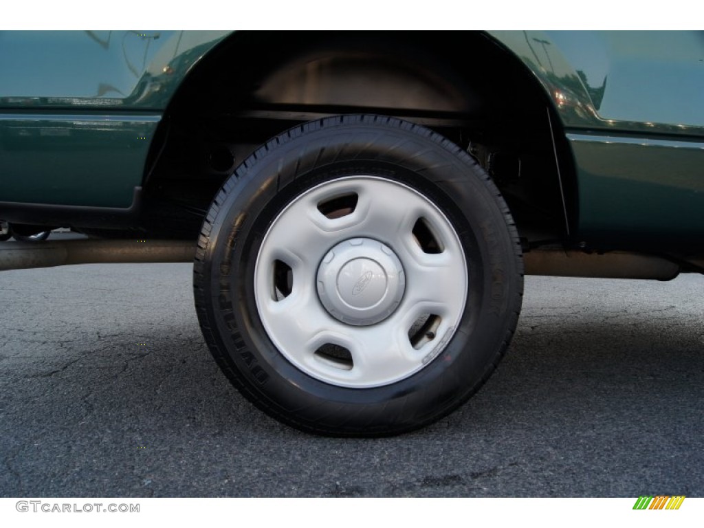 2008 F150 XL Regular Cab - Forest Green Metallic / Medium/Dark Flint photo #16