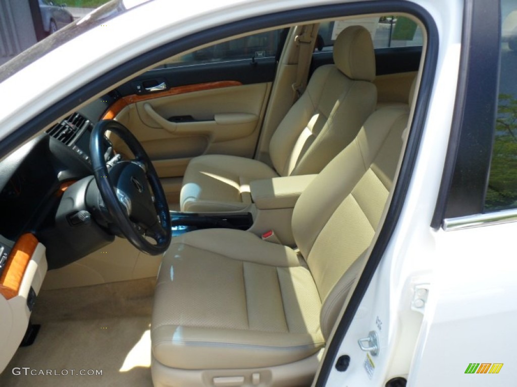 Parchment Interior 2004 Acura TSX Sedan Photo #50251736