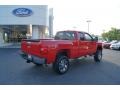 2009 Victory Red Chevrolet Silverado 1500 LT Extended Cab 4x4  photo #3