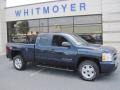 2010 Imperial Blue Metallic Chevrolet Silverado 1500 LT Extended Cab 4x4  photo #1