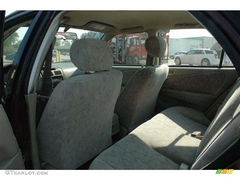 1998 Corolla LE - Ruby Red Pearl Metallic / Beige photo #9