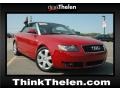 Amulet Red 2006 Audi A4 1.8T Cabriolet