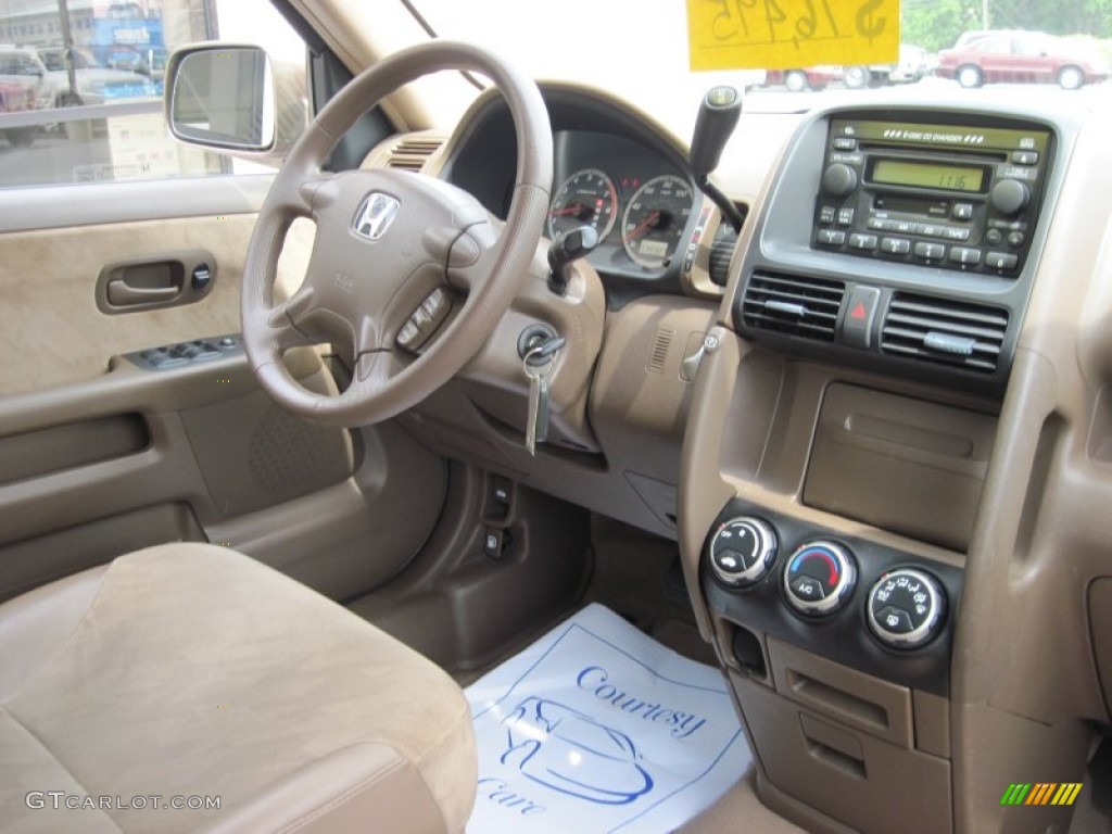 2003 CR-V EX 4WD - Mojave Mist Metallic / Saddle photo #7