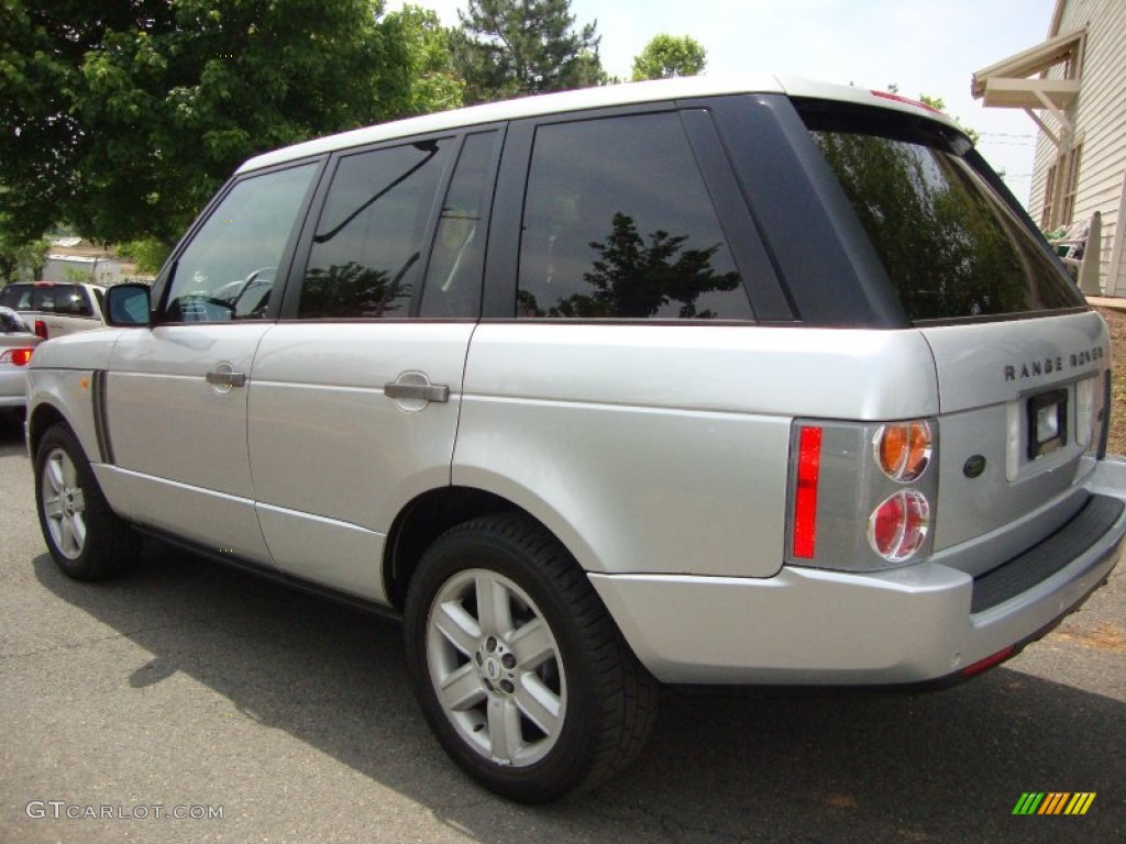 2005 Range Rover HSE - Zambezi Silver Metallic / Charcoal/Jet photo #3