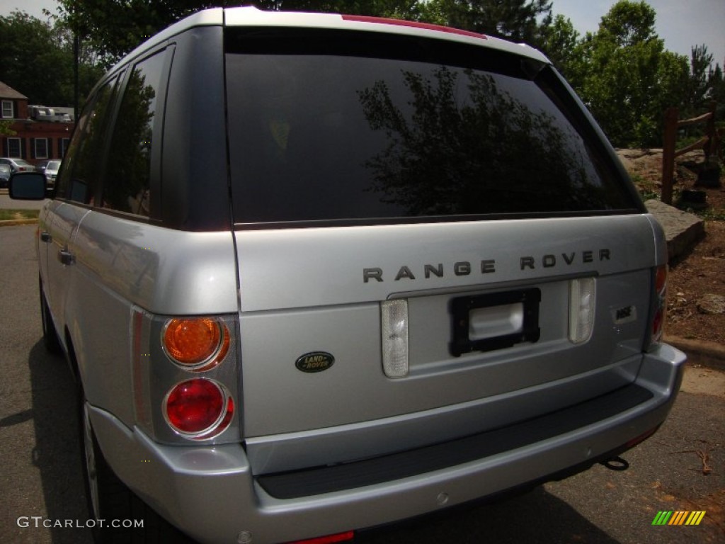 2005 Range Rover HSE - Zambezi Silver Metallic / Charcoal/Jet photo #4