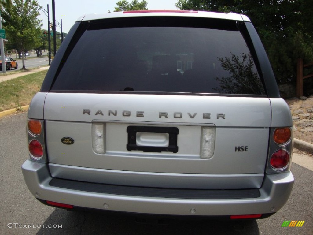 2005 Range Rover HSE - Zambezi Silver Metallic / Charcoal/Jet photo #5