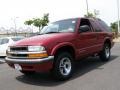 Majestic Red Metallic 2001 Chevrolet Blazer LS Exterior