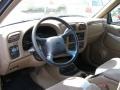 2001 Chevrolet Blazer Beige Interior Prime Interior Photo