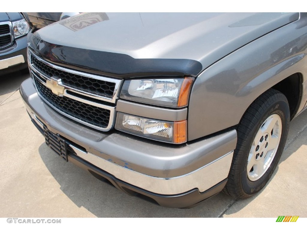 2006 Silverado 1500 LT Extended Cab - Graystone Metallic / Dark Charcoal photo #11