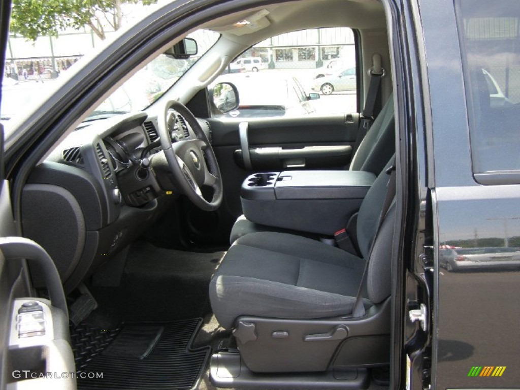 2009 Silverado 1500 LT Crew Cab 4x4 - Black / Ebony photo #10