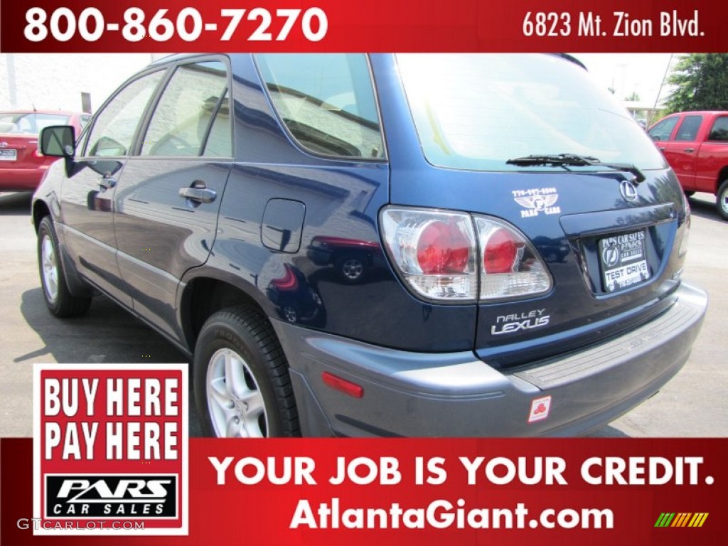 2001 RX 300 - Indigo Ink Pearl / Ivory photo #2