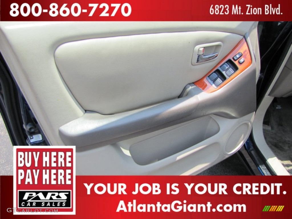 2001 RX 300 - Indigo Ink Pearl / Ivory photo #7