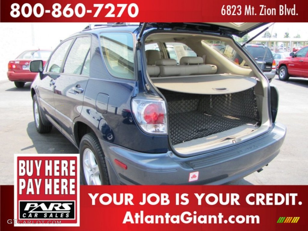 2001 RX 300 - Indigo Ink Pearl / Ivory photo #9