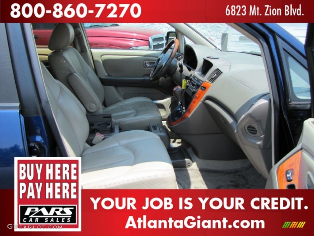 2001 RX 300 - Indigo Ink Pearl / Ivory photo #11