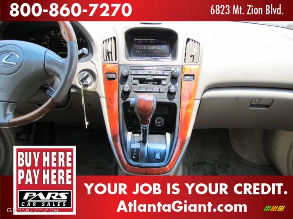 2001 RX 300 - Indigo Ink Pearl / Ivory photo #12