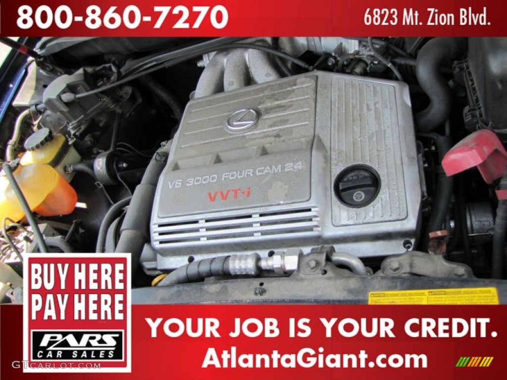 2001 RX 300 - Indigo Ink Pearl / Ivory photo #16