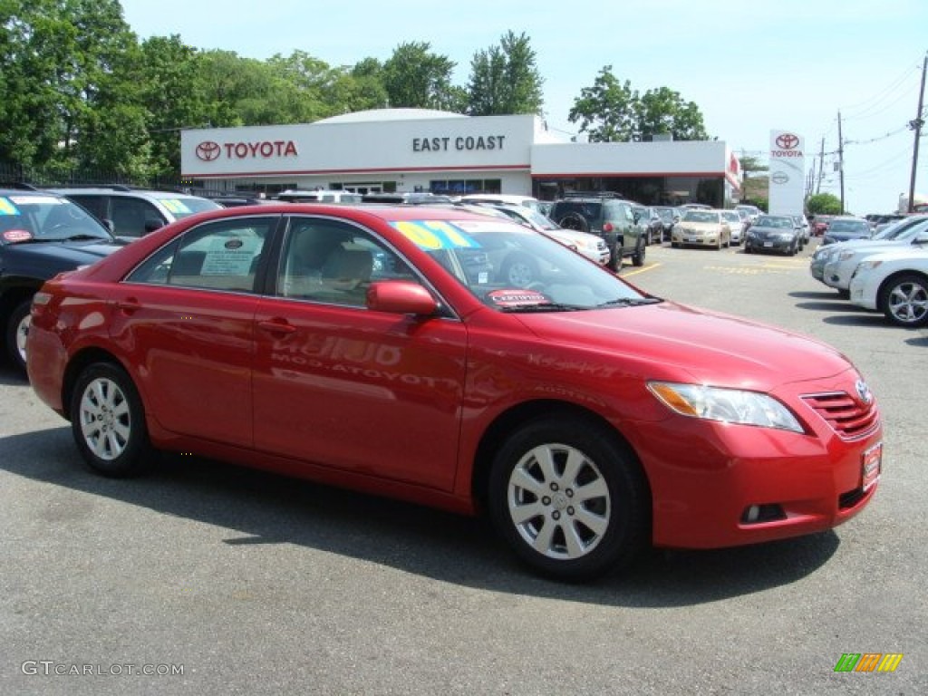 Barcelona Red Metallic Toyota Camry